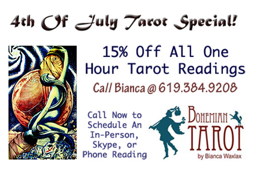 4th of July, Fourth of July, July 4th, Tarot Reading, Psychic, Tarot Cards