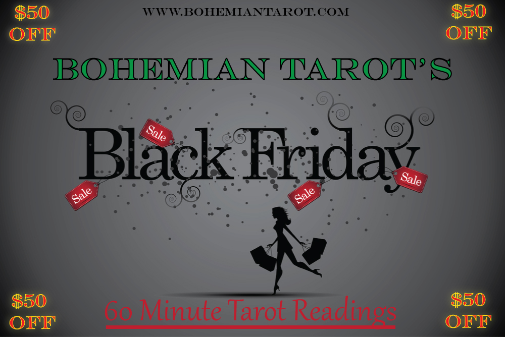 Black Friday Special.  Black Friday Deal,  Tarot Reading, Tarot Card, Tarot Cards, Holiday, Holiday Season, Christmas