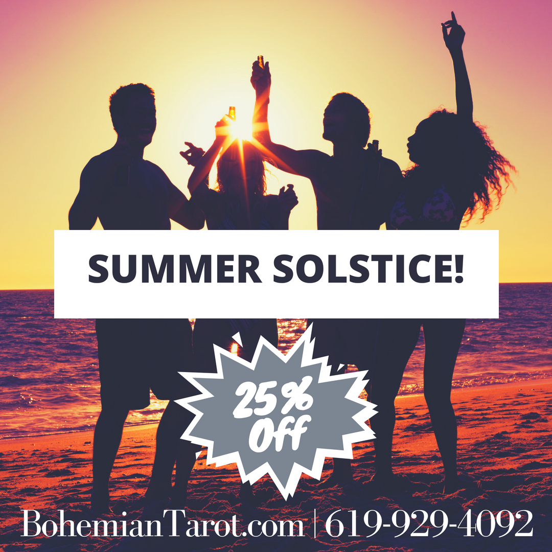 Summer Solstice Tarot Readings!