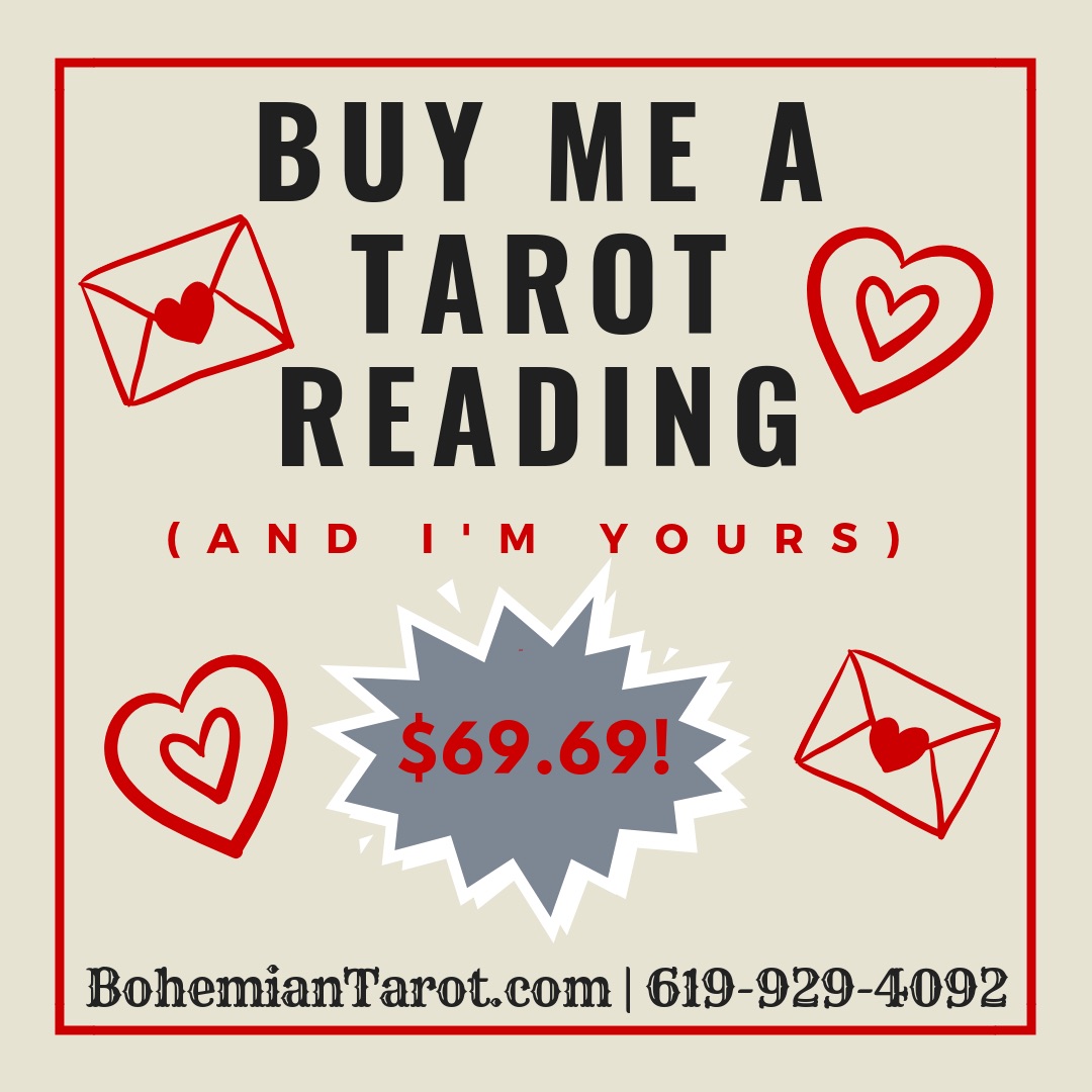 Love Tarot Reading for Valentine’s Day $69.69