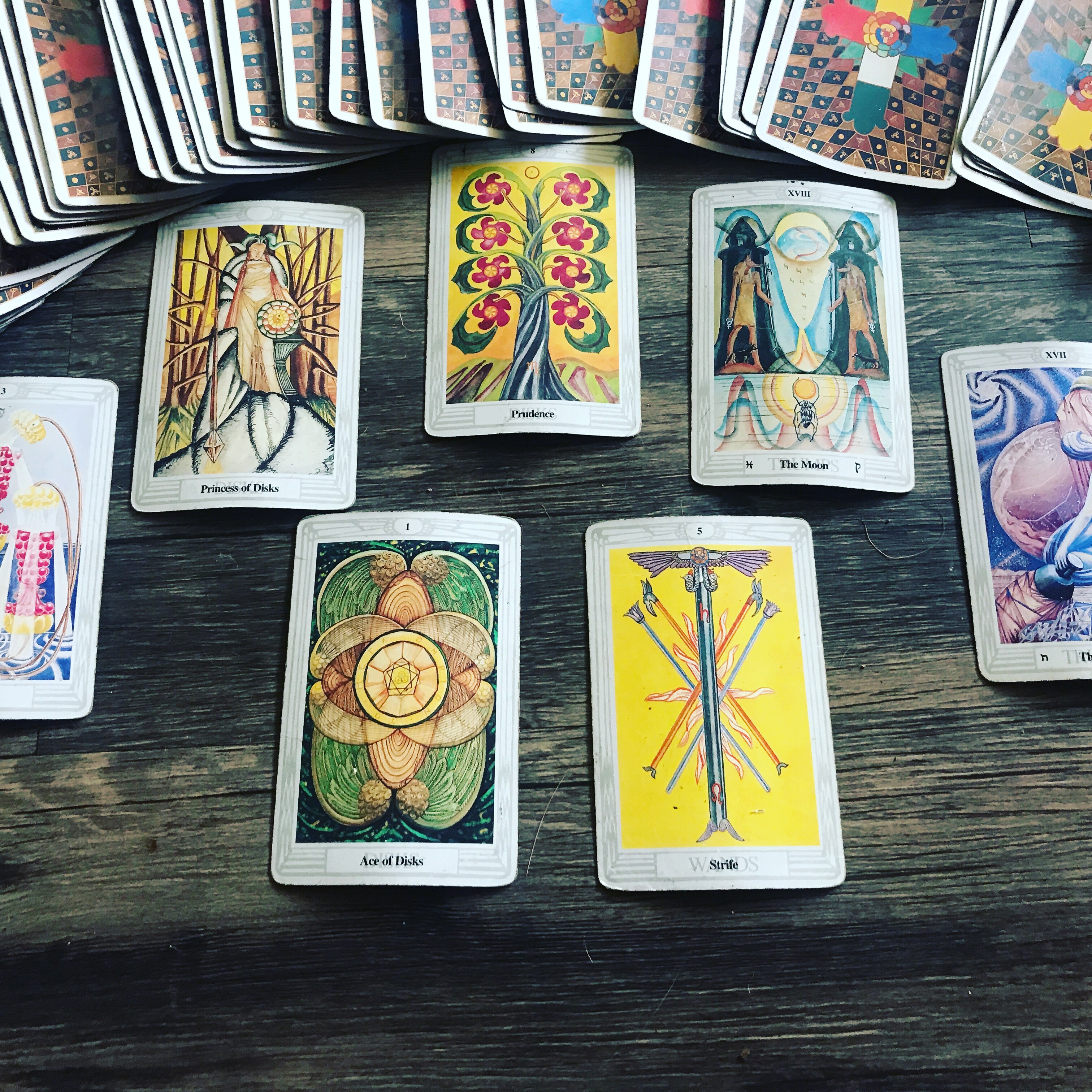 Tarot Reading with Princess of Disks Card